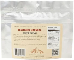 Trailtopia Blueberry Oatmeal - 1 Serving - None -Camp Kitchen Sales Store 021c19d0 ac25 4368 bcd0 290bd4de9dd5