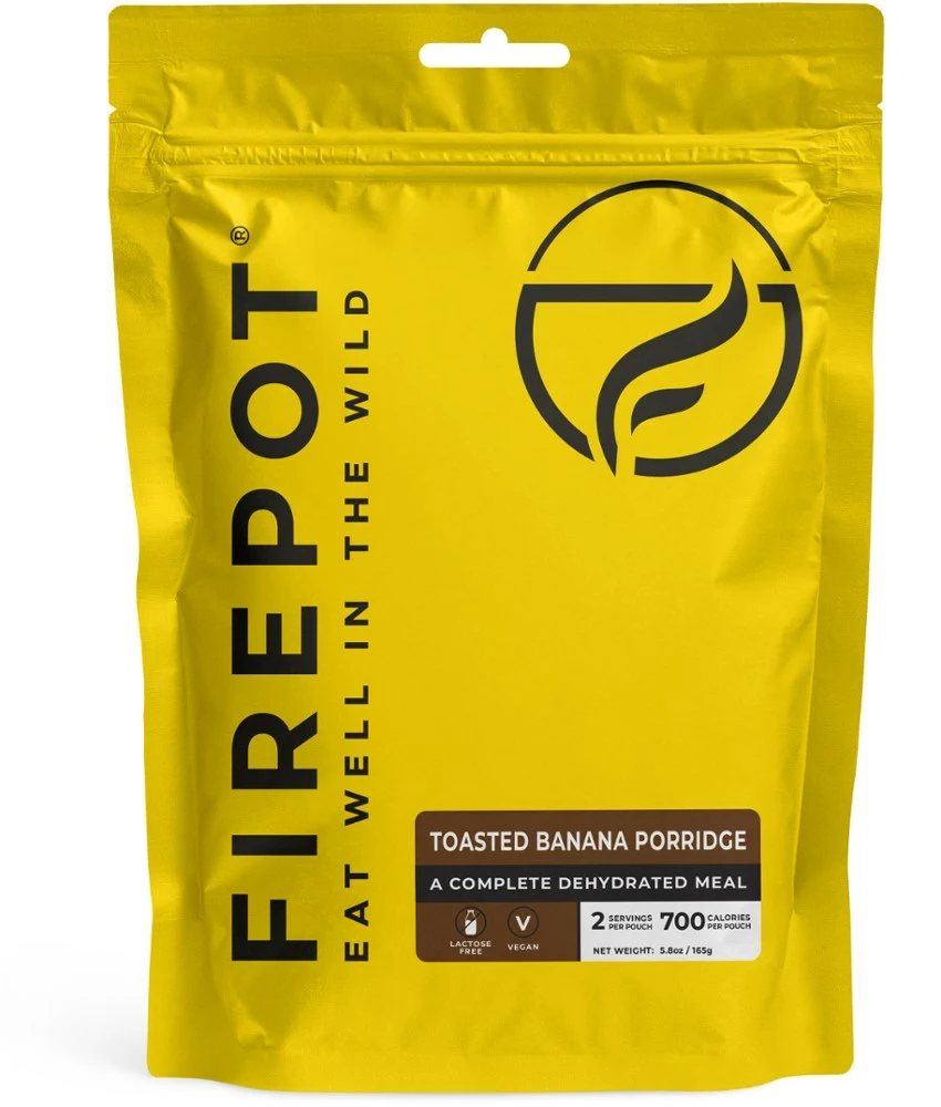 Firepot Toasted Banana Porridge - 2 Servings - None 3 Firepot Toasted Banana Porridge - 2 Servings - None