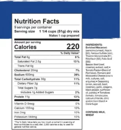 Mountain House Lasagna with Meat Sauce XL - 9 Servings -Camp Kitchen Sales Store 0376604d 8aa3 4f5d aa0a a00d99988caf