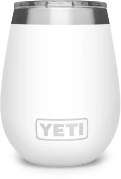 YETI Rambler Wine Tumbler with MagSlider Lid - 10 fl. oz. - White