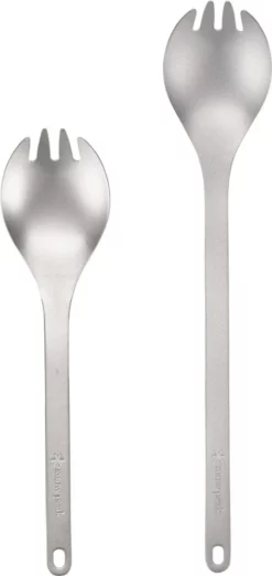 Snow Peak Titanium Spork - Long -Camp Kitchen Sales Store 0776aa11 5db4 4a04 bc1e c41524f7f922