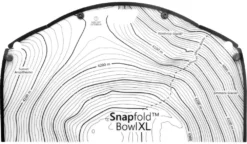 Fozzils Snapfold Bowl - X-Large - Mist -Camp Kitchen Sales Store 12b15a0e 5dfc 474e aa48 a83441f87a92