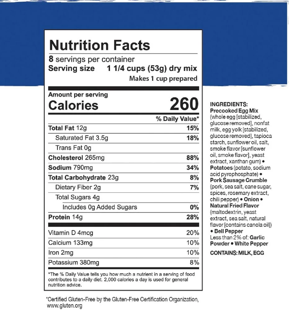Mountain House Breakfast Skillet XL - 8 Servings - None 4 Mountain House Breakfast Skillet XL - 8 Servings - None - Image 2