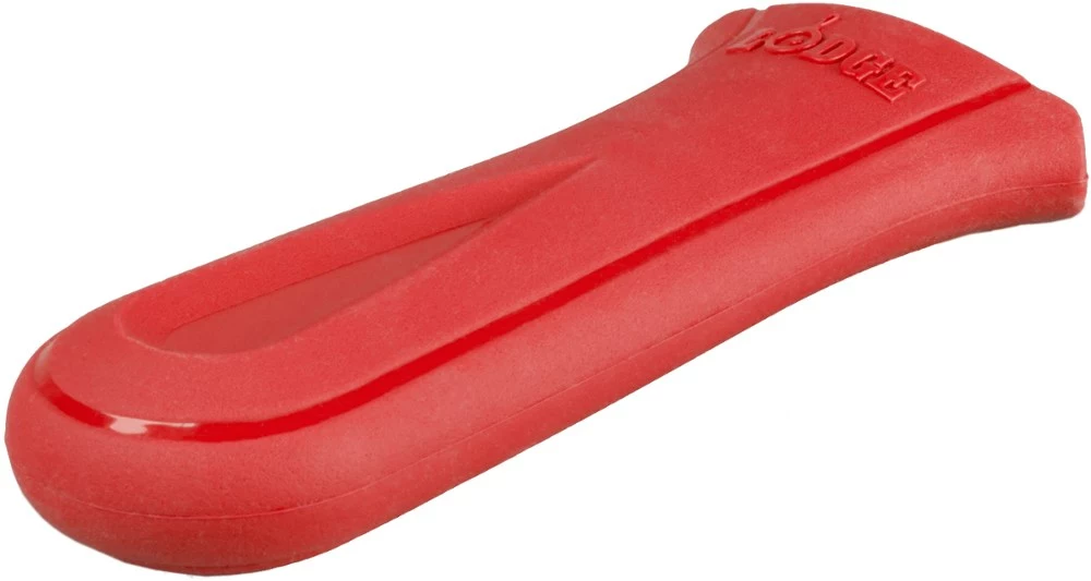 Lodge Deluxe Silicone Handle Holder - Red 3 Lodge Deluxe Silicone Handle Holder - Red
