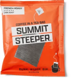 Kuju Coffee Summit Steeper Coffee Pouches - Package of 6 - French Roast 5 Kuju Coffee Summit Steeper Coffee Pouches - Package of 6 - French Roast -Camp Kitchen Sales Store 1bec8741 0e18 4503 8c5a 286849e28936
