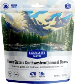 Backpacker's Pantry Three Sisters Southwestern Quinoa & Beans - 2 Servings