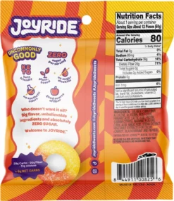 JOYRIDE Zero Sugar Peachy Mango Rings - Assorted -Camp Kitchen Sales Store 1e5e1b26 e927 4368 a1f7 cd4592aec2b3