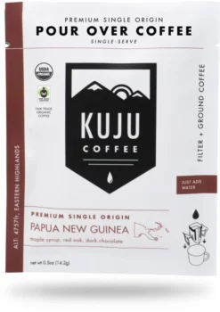 Kuju Coffee Single Origin Single-Serve Pour Over Coffee - Package of 6 -Camp Kitchen Sales Store 1ef46a79 26a0 4a9e a6d6 ab5d83a73023