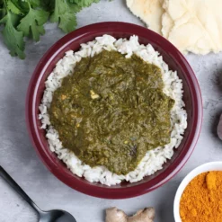 Heather's Choice Spinach Curry with Chicken and Rice - 1 Serving - None -Camp Kitchen Sales Store 222346e8 5b45 40fc 83a6 399dacf20dc7