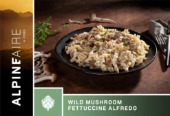 AlpineAire Foods Wild Mushroom Fettuccine Alfredo - 1 Serving -Camp Kitchen Sales Store 284d2c6e 6831 4649 93bd 15ddb31578b4