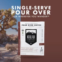 Kuju Coffee Single Origin Single-Serve Pour Over Coffee - Package of 6 -Camp Kitchen Sales Store 2b43d054 602e 42ff aaf0 bb3a2eadcfbc