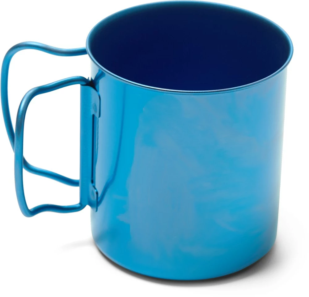 Snow Peak Colored Titanium Mug - Fresh Water Blue 4 Snow Peak Colored Titanium Mug - Fresh Water Blue - Image 2