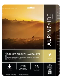 AlpineAire Foods Grilled Chicken Jambalaya - 1 Serving - None