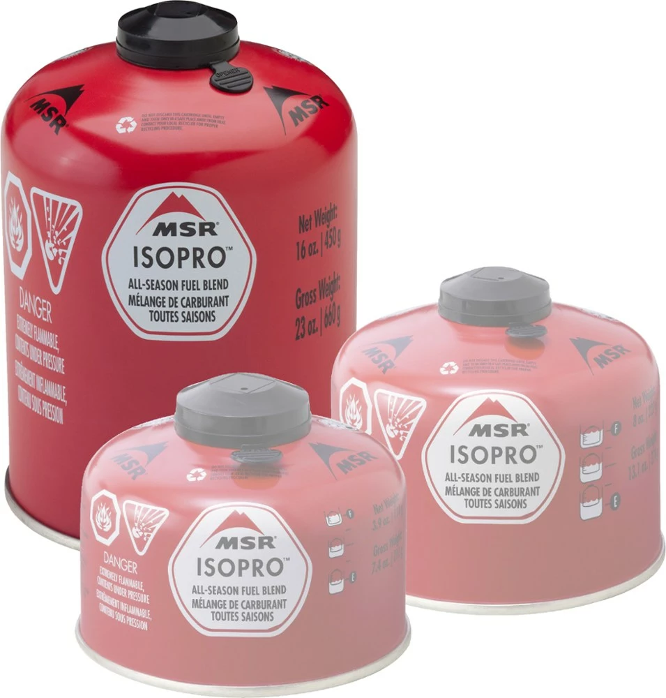MSR IsoPro Fuel Canister - 16 oz. / 450g 4 MSR IsoPro Fuel Canister - 16 oz. / 450g - Image 2