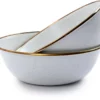 Barebones Enamelware Bowls - Package of 2 - Eggshell -Camp Kitchen Sales Store 38194c81 149b 4cba 8ae5 d460704289c4