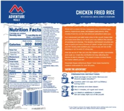 Mountain House Chicken Fried Rice - 2 Servings -Camp Kitchen Sales Store 3f88eaea e5fc 49da bc1b 61f2ba03b916