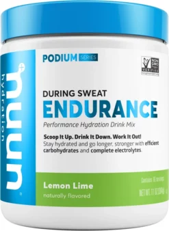 NUUN Endurance Hydration Drink Mix - 16 Servings - Lemon Lime