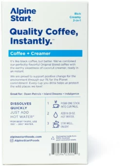 Alpine Start Instant Coconut Creamer Latte - Package of 5 16 Alpine Start Instant Coconut Creamer Latte - Package of 5 -Camp Kitchen Sales Store 4df033d9 b18f 41c7 8428 be0071651754