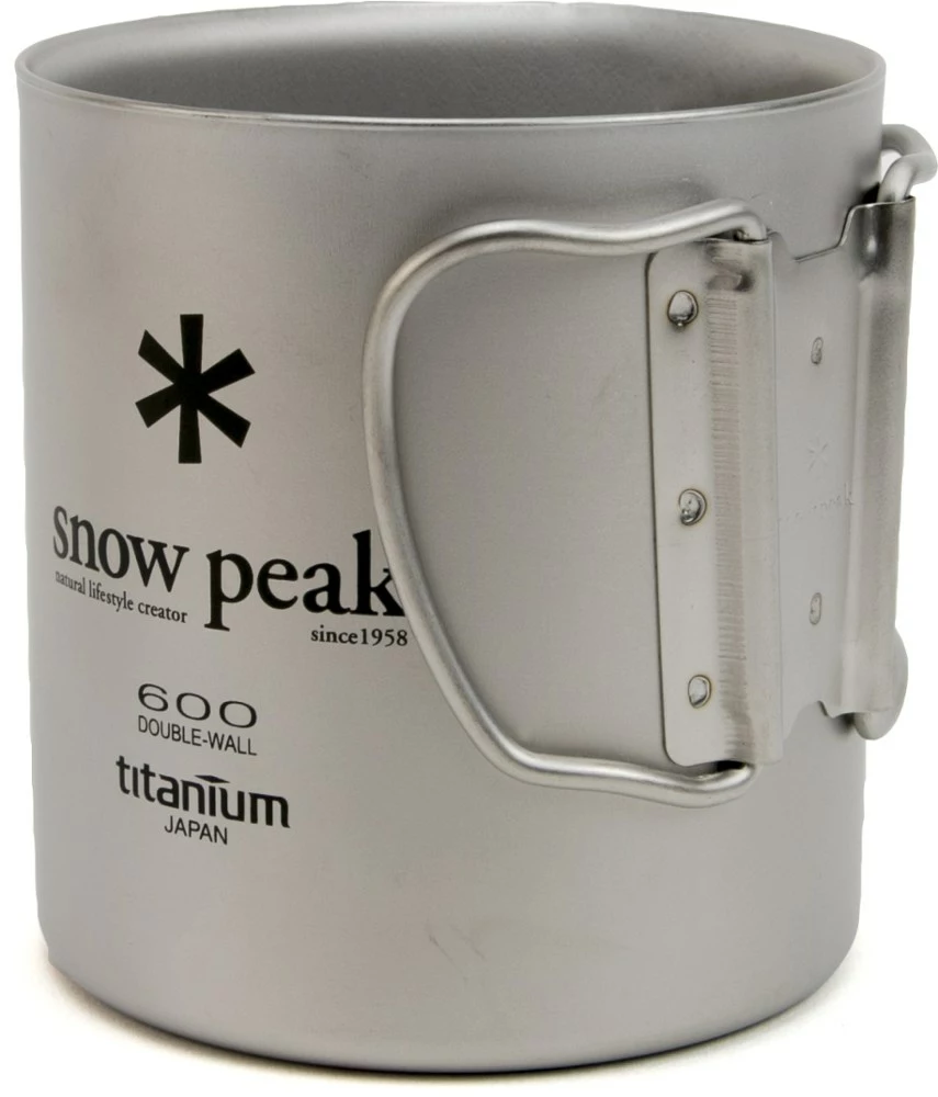 Snow Peak Titanium Double Wall 600 Mug 4 Snow Peak Titanium Double Wall 600 Mug - Image 2