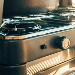 Zempire 2-Burner Deluxe & Grill High-Pressure Camping Stove - Black/Gray -Camp Kitchen Sales Store 53d87b0a 201b 4bee 9be7 fd1bdcd5f841