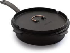 Barebones 10" All-In-One Cast-Iron Skillet - None