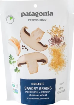 Patagonia Provisions Savory Grains - Mushroom + Kamut Khorasan Wheat - 1 Serving - None