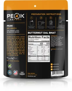 PEAK REFUEL Butternut Dal Bhat - 2 Servings 5 PEAK REFUEL Butternut Dal Bhat - 2 Servings -Camp Kitchen Sales Store 72adf064 01c3 4cb1 a68f 82e33c904b7a