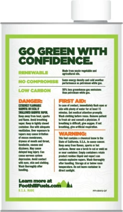 Foothill Fuels Bio-White Gas Fuel - None 8 Foothill Fuels Bio-White Gas Fuel - None -Camp Kitchen Sales Store 73fd5a74 23a3 435e 8a0b 8e736134ad59