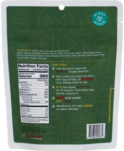 GOOD TO-GO Kale & White Bean Stew - 1 Serving - None -Camp Kitchen Sales Store 74cd91d8 a09f 496e b8b6 72f3bf175255