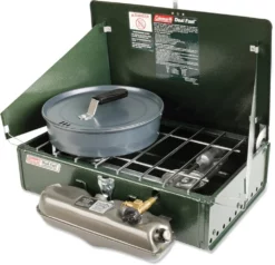 Coleman Dual-Fuel 2 Burner Stove -Camp Kitchen Sales Store 77ca2ff8 6ed5 427a a0e3 01e3b407e54e