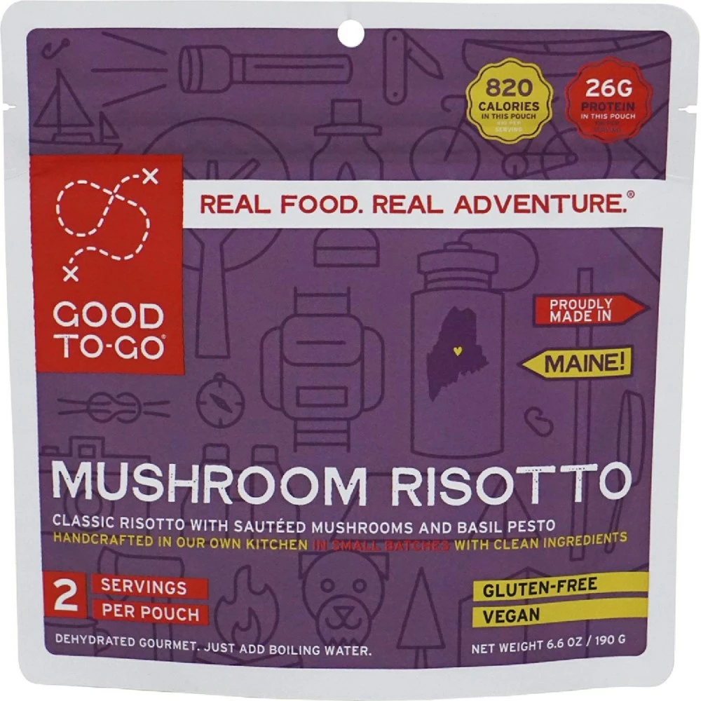 GOOD TO-GO Herbed Mushroom Risotto - 2 Servings 3 GOOD TO-GO Herbed Mushroom Risotto - 2 Servings