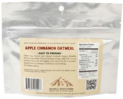 Trailtopia Apple Cinnamon Oatmeal - 1 Serving - None -Camp Kitchen Sales Store 77ff8d1d db65 4249 acd0 fd3faa98ebcc