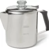 GSI Outdoors Glacier Stainless Steel 6-Cup Percolator -Camp Kitchen Sales Store 85974b2a 10be 4646 9de5 72c1328a27ff