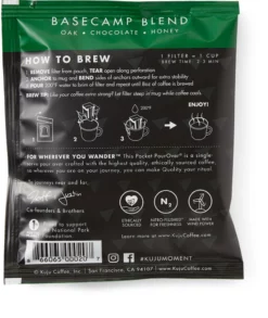 Kuju Coffee Single-Serve Pour Over Coffee - Package of 6 16 Kuju Coffee Single-Serve Pour Over Coffee - Package of 6 -Camp Kitchen Sales Store 87917fdf 3b4c 4f23 9cff 6589b5f8ef21