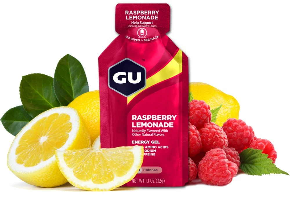 GU Special Edition Energy Gel - Package of 8 - Raspberry Lemonade 4 GU Special Edition Energy Gel - Package of 8 - Raspberry Lemonade - Image 2