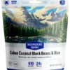 Backpacker's Pantry Cuban Coconut Black Beans & Rice - 2 Servings