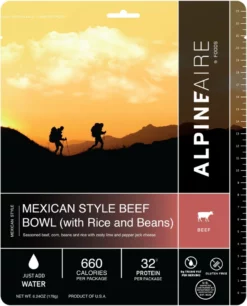 AlpineAire Foods Mexican-Style Beef Bowl - 1 Serving - None