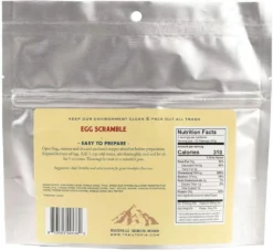 Trailtopia Egg Scramble - 2 Servings - None -Camp Kitchen Sales Store 8e04b505 e0e0 40a7 a26a 0c87732114a4
