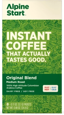 Alpine Start Instant Coffee - Package of 8 8 Alpine Start Instant Coffee - Package of 8 -Camp Kitchen Sales Store 8f09a306 3a94 408d bd77 b30d16c04048