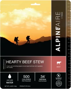 AlpineAire Foods Hearty Beef Stew - 1 Serving - None