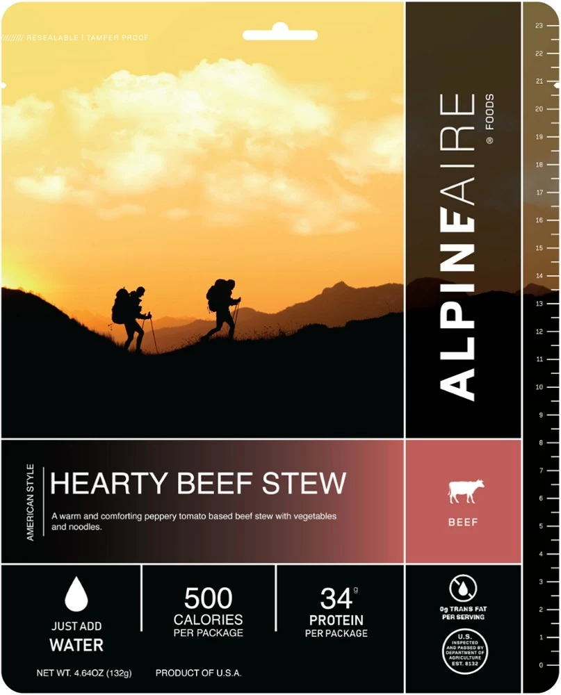 AlpineAire Foods Hearty Beef Stew - 1 Serving - None 3 AlpineAire Foods Hearty Beef Stew - 1 Serving - None