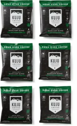 Kuju Coffee Single-Serve Pour Over Coffee - Package of 6 14 Kuju Coffee Single-Serve Pour Over Coffee - Package of 6 -Camp Kitchen Sales Store 9240c498 4fa6 4f0b a2da e09d7508a2fb