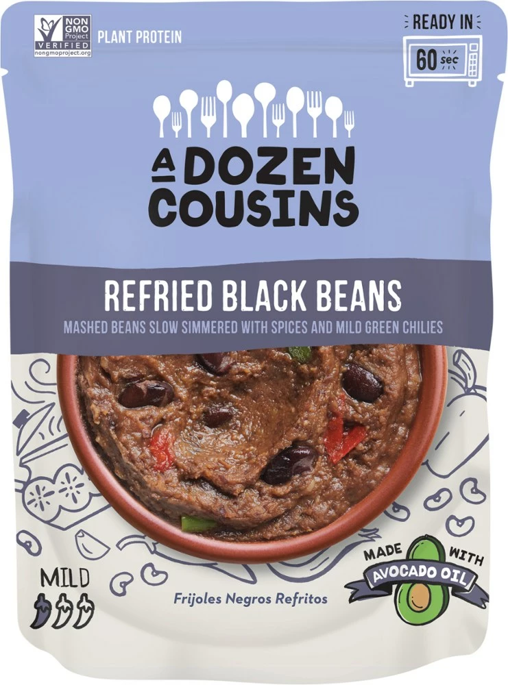 A Dozen Cousins Seasoned Refried Beans - 2 servings 3 A Dozen Cousins Seasoned Refried Beans - 2 servings