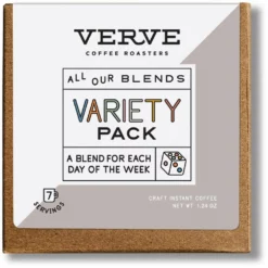 Verve Instant Craft Coffee Sampler - Package of 7 - Assorted
