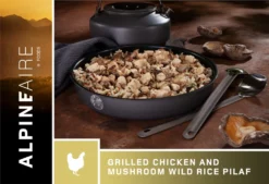 AlpineAire Foods Grilled Chicken and Mushroom Wild Rice Pilaf - 1 Serving - None 7 AlpineAire Foods Grilled Chicken and Mushroom Wild Rice Pilaf - 1 Serving - None -Camp Kitchen Sales Store 96695d0b 7da9 421e b87e 9469a6679781