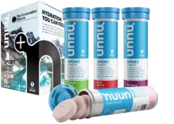 NUUN Sport Conservation Alliance Hydration Tablets - Package of 4 - Assorted