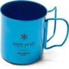 Snow Peak Colored Titanium Mug - Fresh Water Blue -Camp Kitchen Sales Store 9c145afe 2273 473b 9747 39ea6d06b9bf