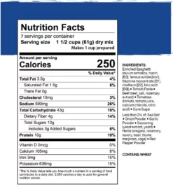 Mountain House Classic Spaghetti with Meat Sauce - #10 Can (7 Servings) - None -Camp Kitchen Sales Store 9e0f5188 ba62 455c 8665 4bc4b5036185