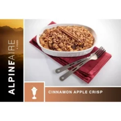 AlpineAire Foods Cinnamon Apple Crisp - 1 Serving -Camp Kitchen Sales Store 9f7d3ab3 db0e 4f99 b6ac a55d49688199