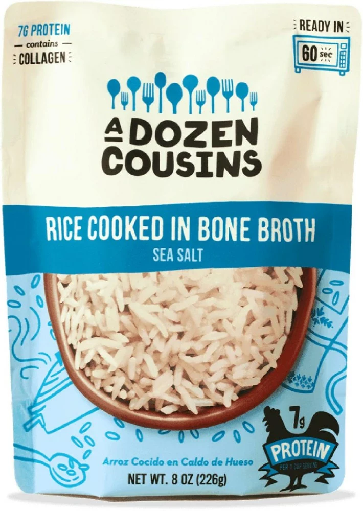 A Dozen Cousins Rice Cooked in Bone Broth - 1 Serving 6 A Dozen Cousins Rice Cooked in Bone Broth - 1 Serving - Image 4